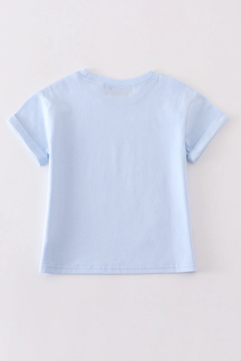 Premium Sky basic T-shirt - Image 6