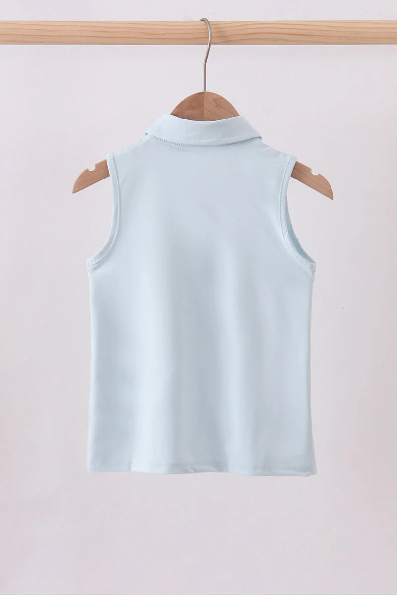 Sky everyday Knit Collared Tank - Image 4