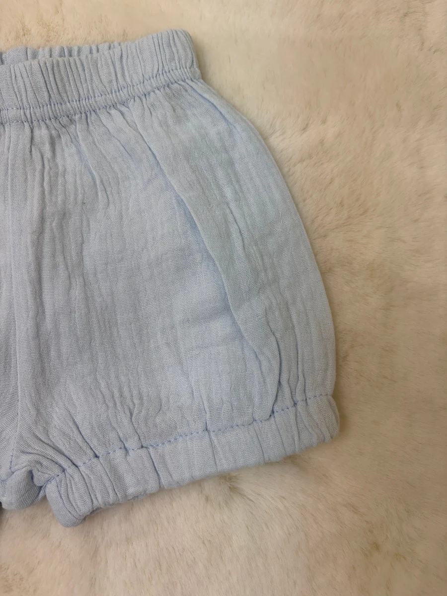 Premium Sky muslin boy shorts set - Image 7