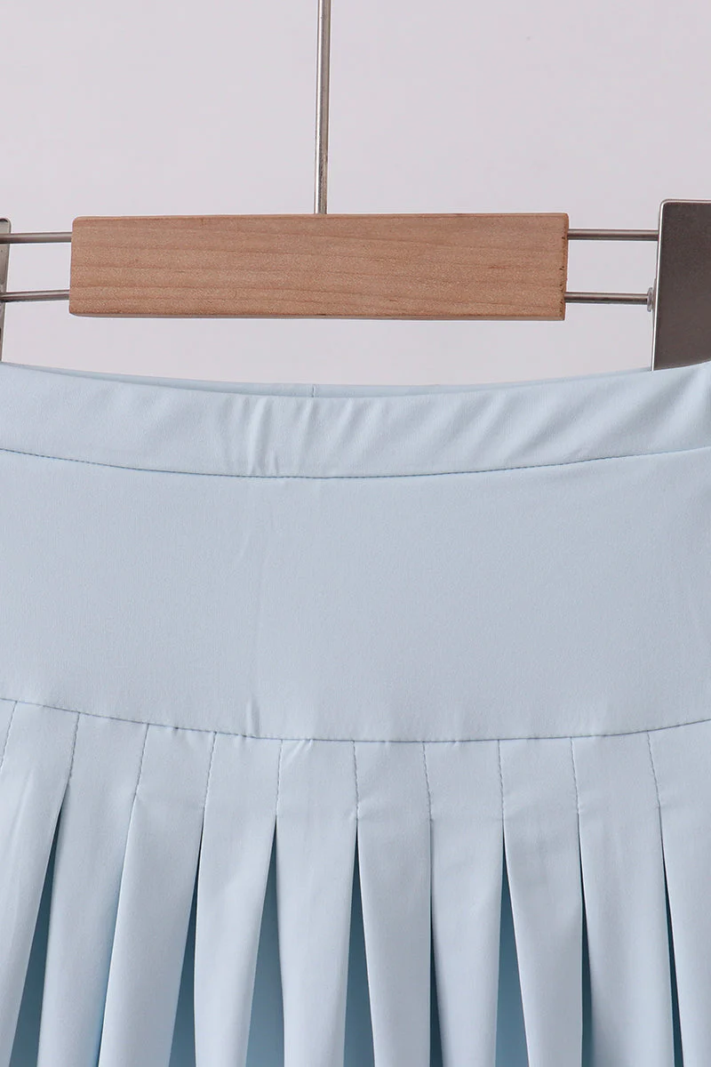 Sky pleated skort - Image 2