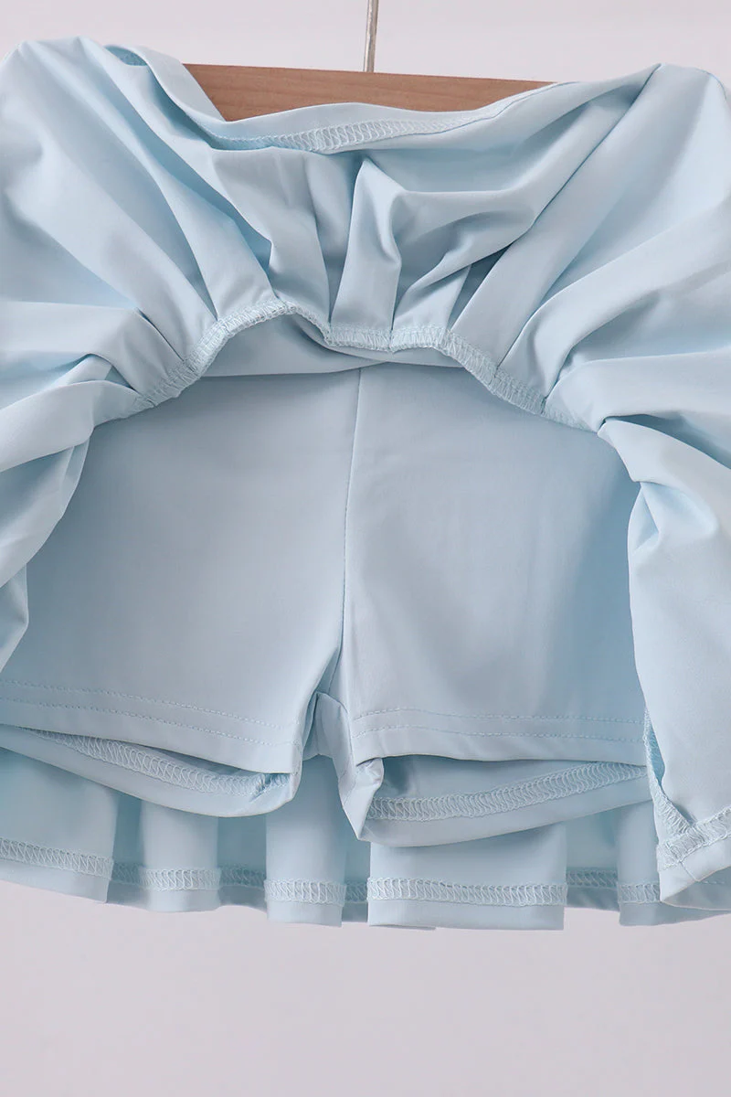Sky pleated skort - Image 4