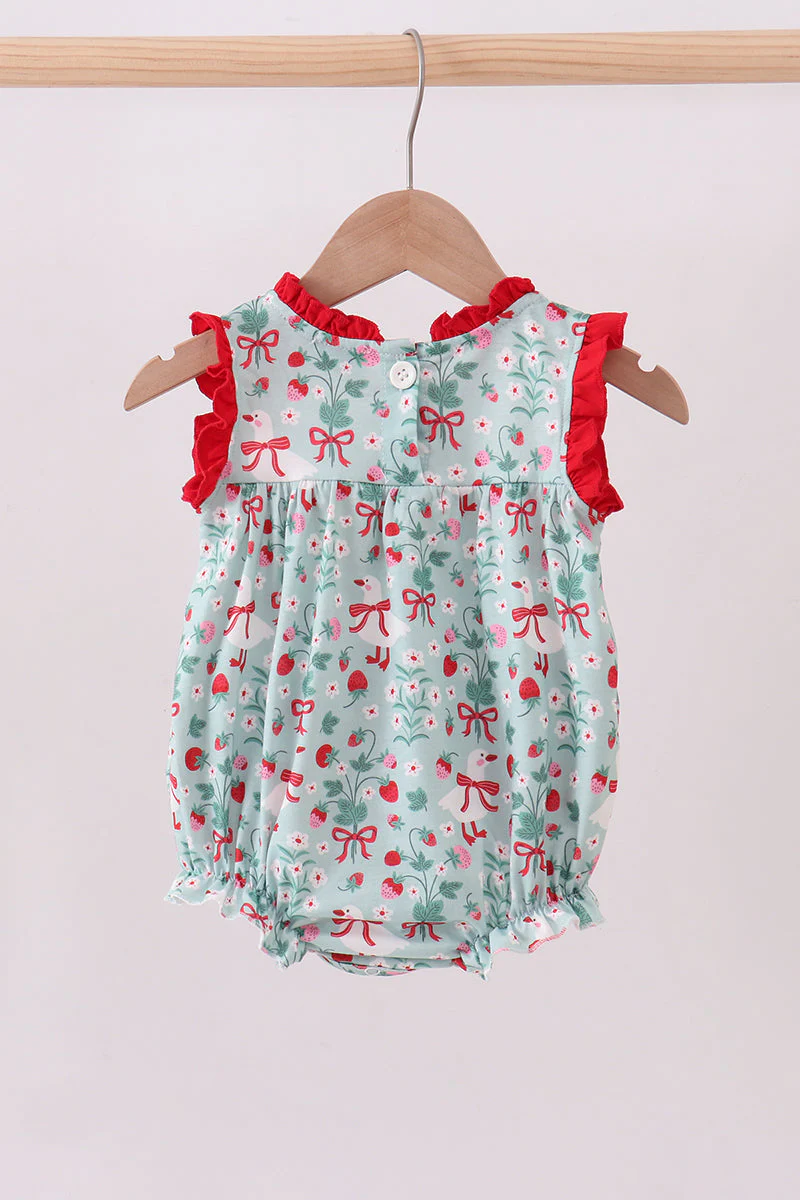 Strawberry Goose Ruffle Bubble - Image 5