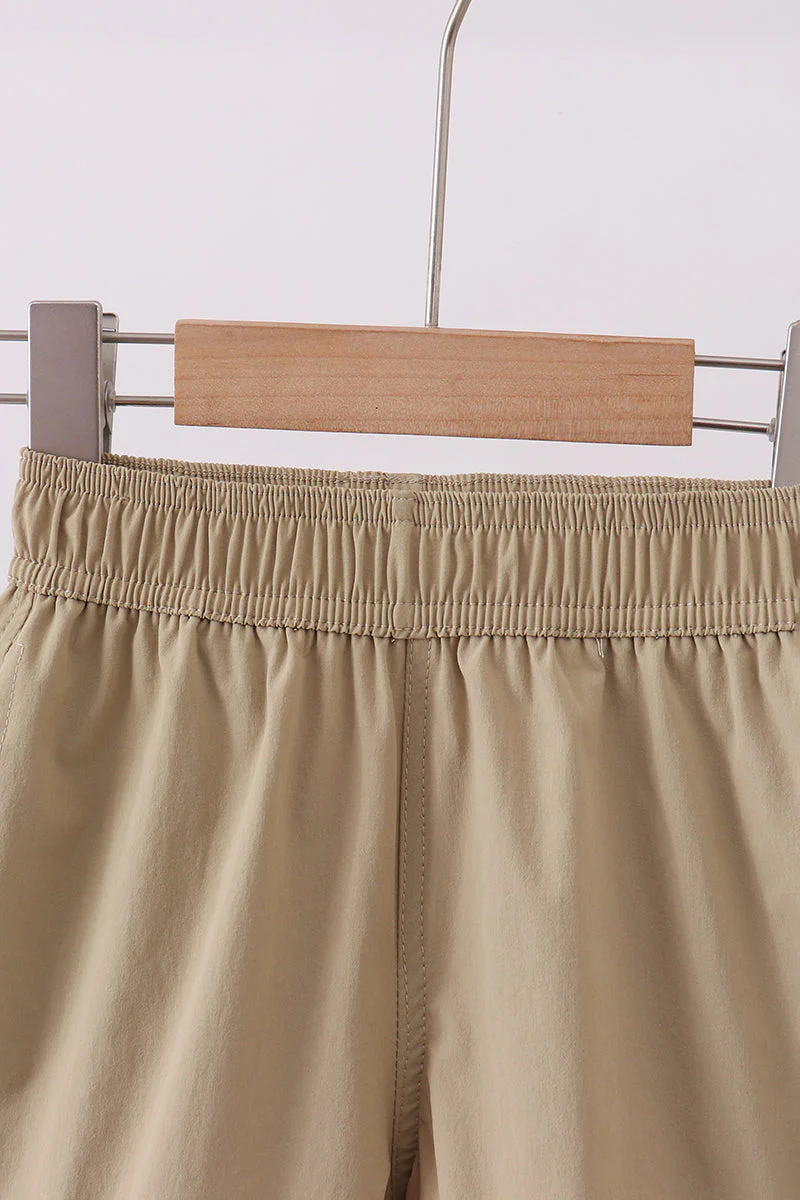 Tan everyday shorts - Image 2