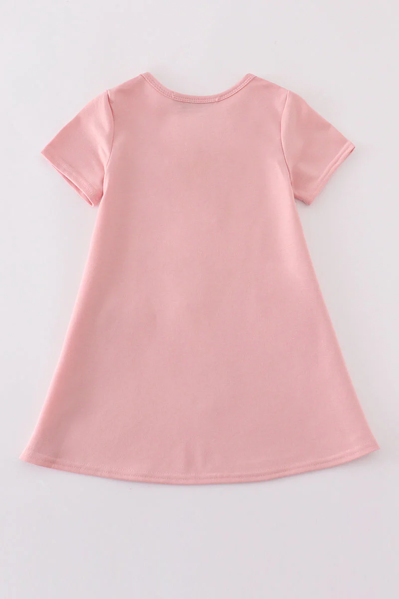 Teal slipper sequin mom&me dress - Image 6