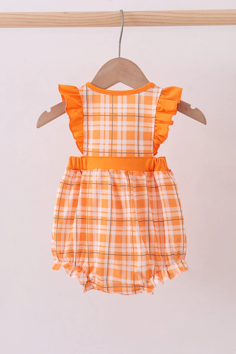 Tennessee Go vols smocked ruffle bubble - Image 5