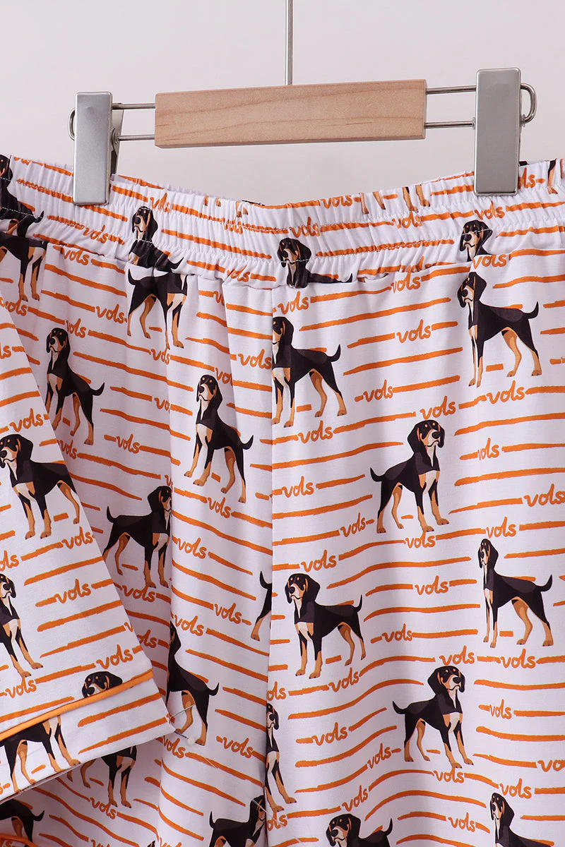 Tennessee vols bamboo pajama shorts set - Image 2