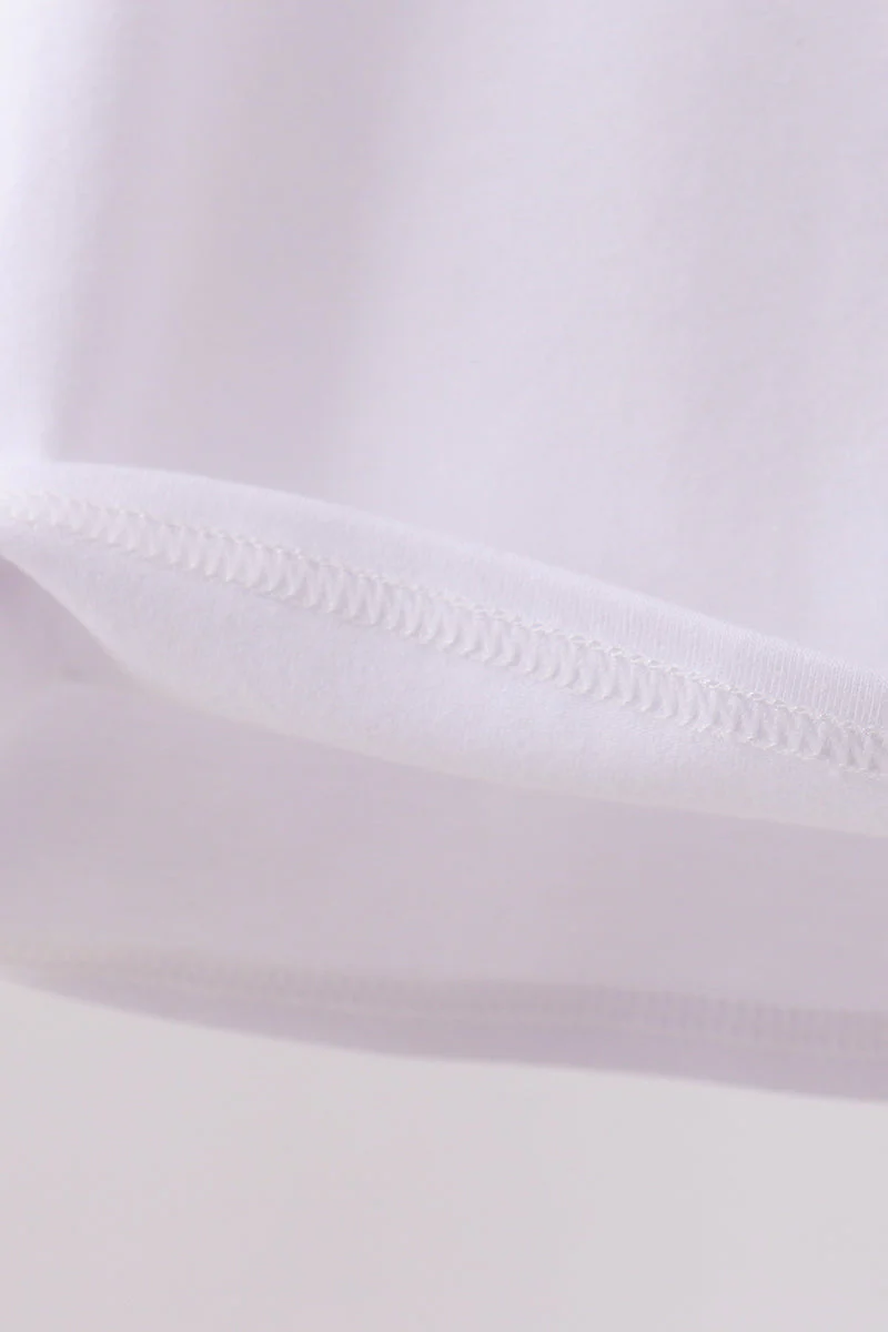 White Animal Embroidered Top - Image 4