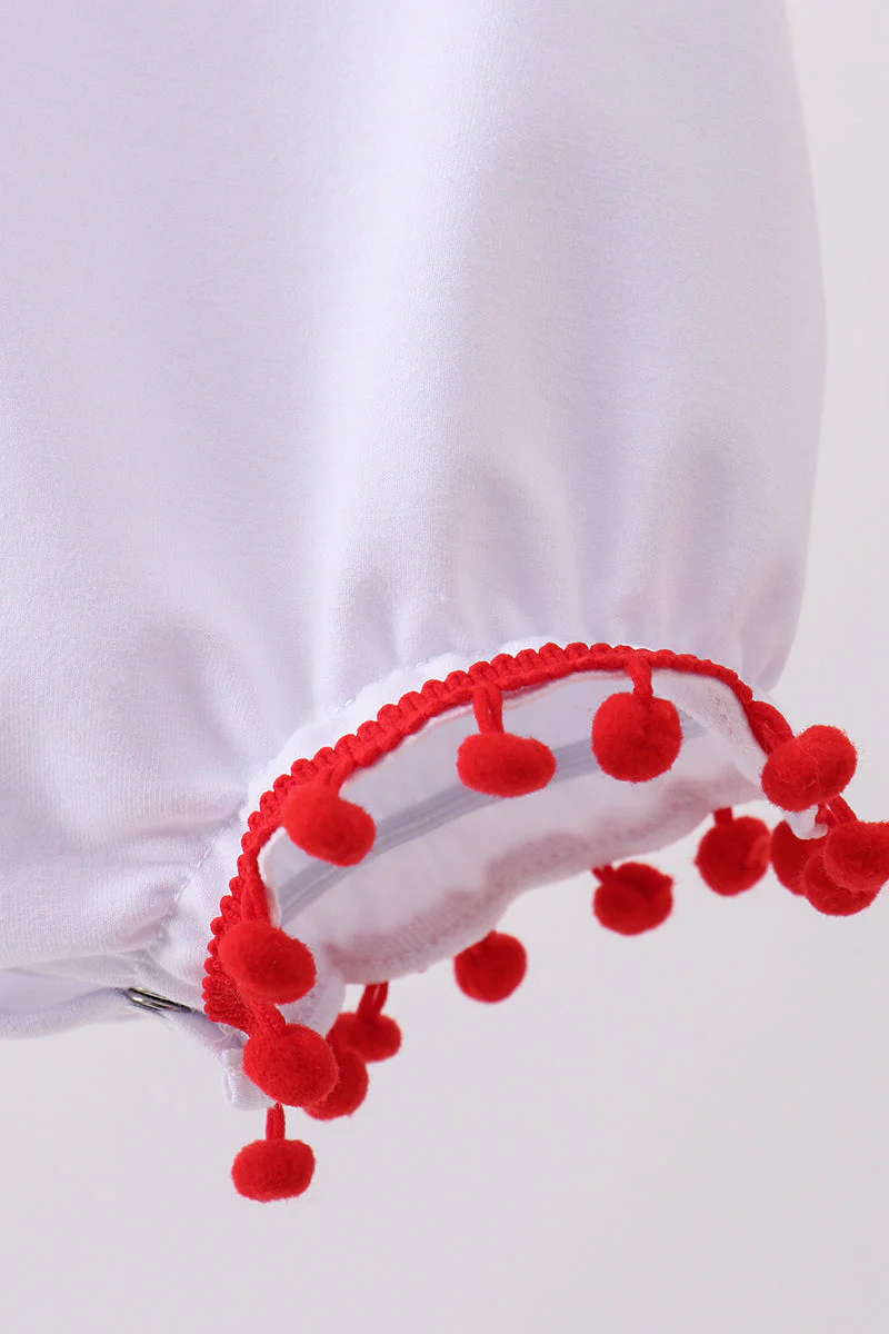 White bow sequin skort set - Image 4