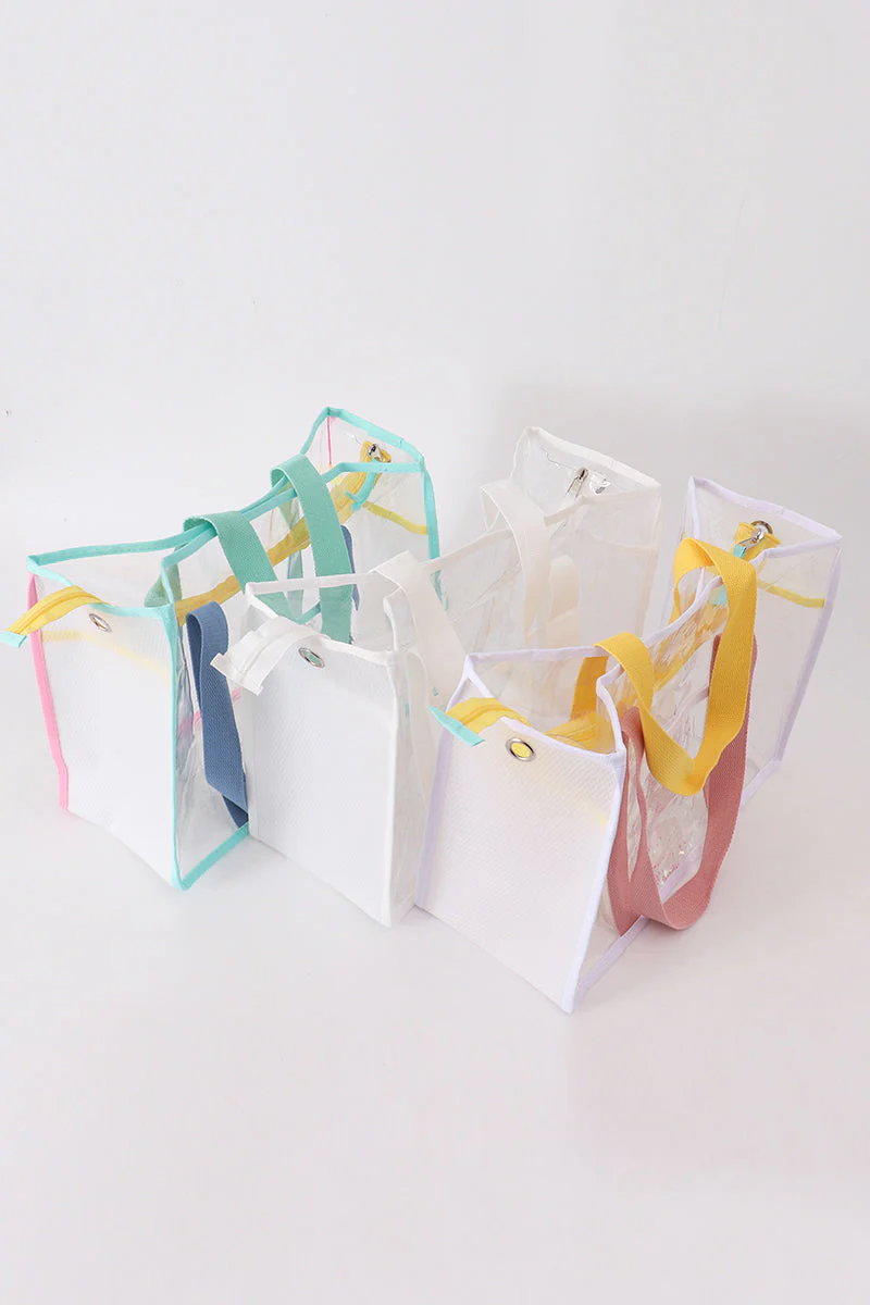 White clear waterproof beach travel bag - Image 10