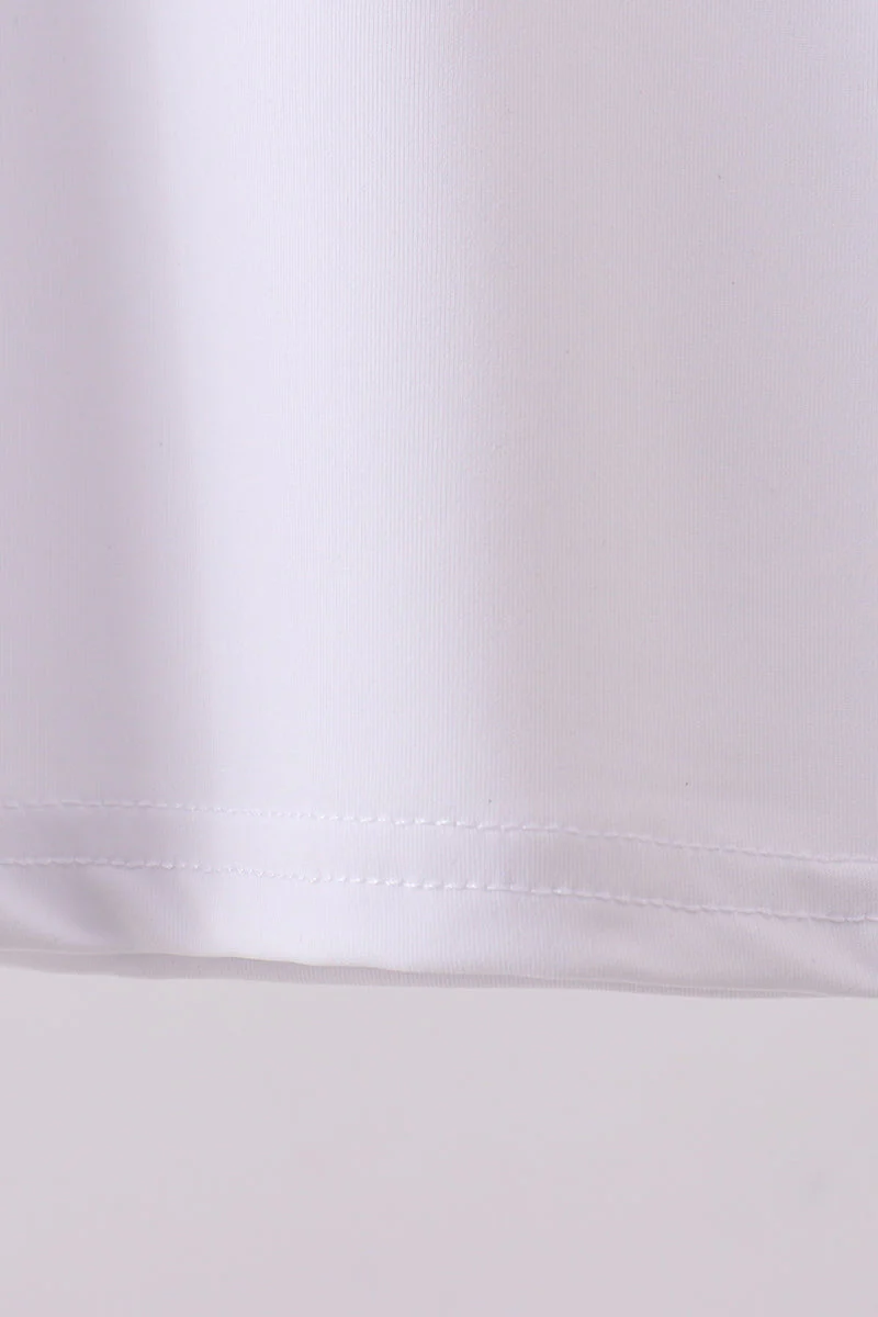 White everyday Collared Tank - Image 3
