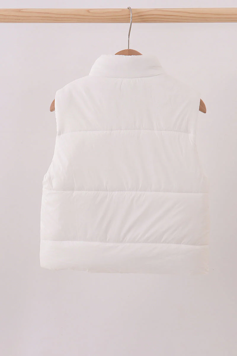 White mom&me puffer vest - Image 6