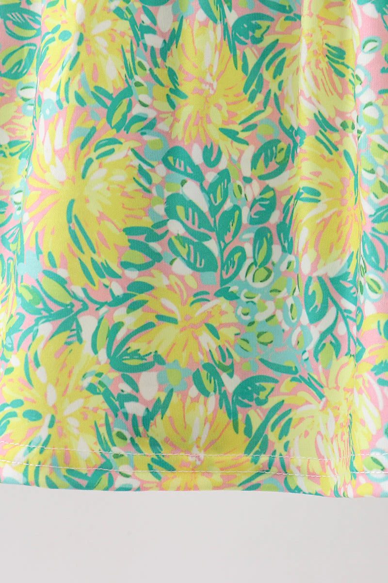 Yellow Lily Floral Set - Image 2